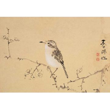 霍春阳国画花鸟欢跃字画之家
