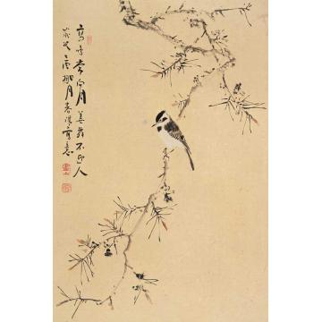 霍春阳国画花鸟善舞不迎人字画之家