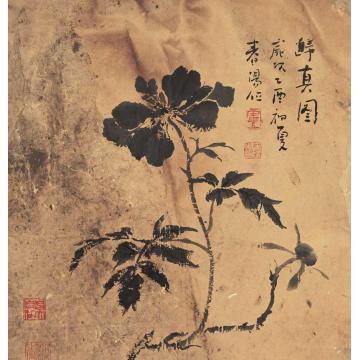 霍春阳国画花鸟归真图字画之家