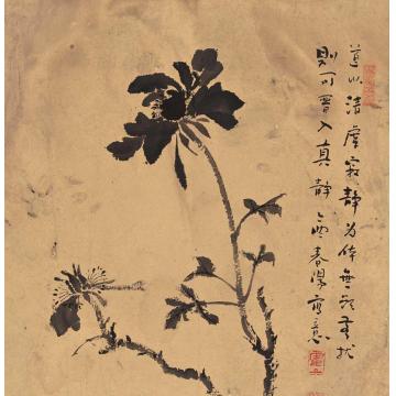 霍春阳国画花鸟无意争春字画之家