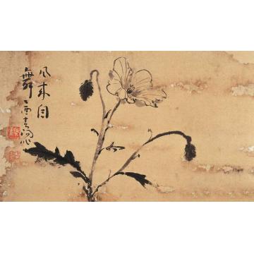 霍春阳国画花鸟风来自舞字画之家
