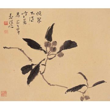 霍春阳油画静物碧树金丸字画之家