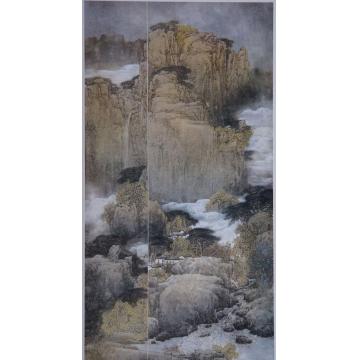 关奇国画山水家山秋韵字画之家