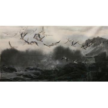 王易霓油画风景涛声字画之家