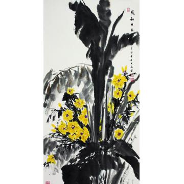 王易霓国画花鸟风和日丽字画之家
