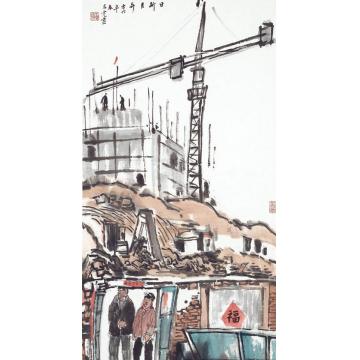 王易霓国画人物日新月异字画之家