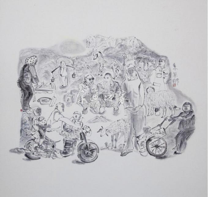 国画家马米娜字画之家