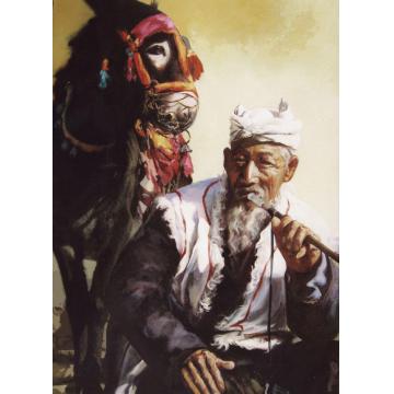 李谦谦国画人物伙伴字画之家