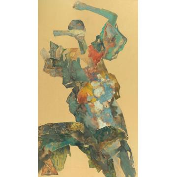 杨洋国画人物惊鸿字画之家