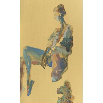 杨洋国画人物谧字画之家