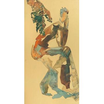 杨洋国画人物静待花开字画之家