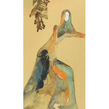 杨洋国画人物夏日字画之家