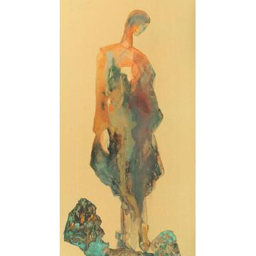 杨洋国画人物待字画之家