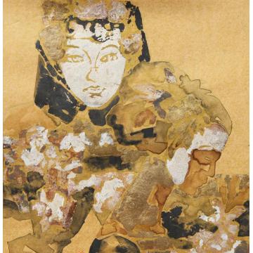 杨洋国画人物絮语之二字画之家