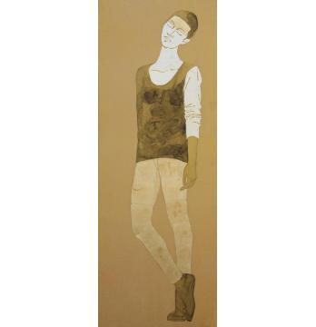杨洋国画人物《行》系列3字画之家