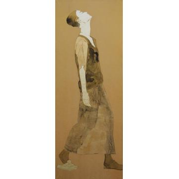 杨洋国画人物《行》系列4字画之家