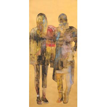杨洋国画人物我们系列之三字画之家