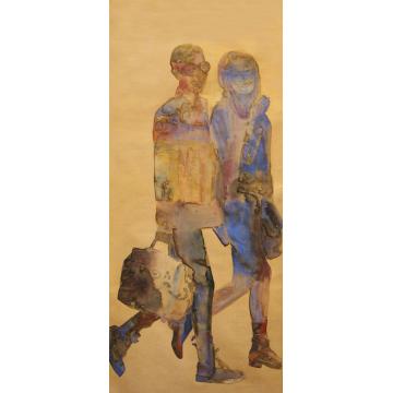 杨洋国画人物我们系列字画之家