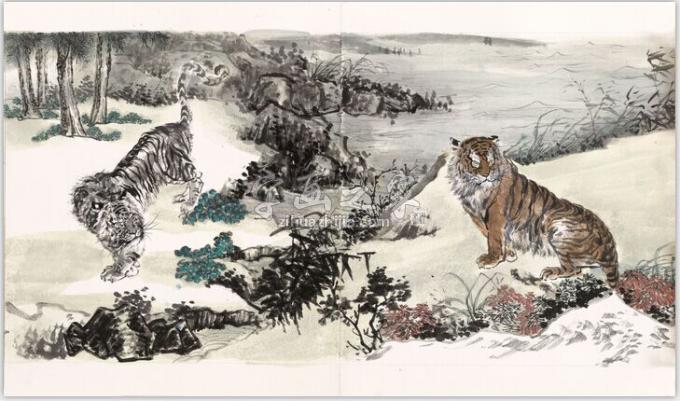 国画家胡晋字画之家