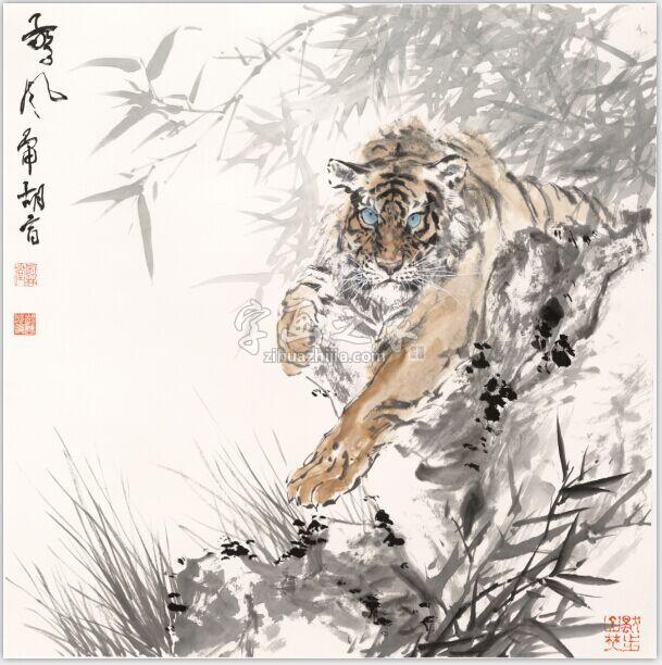 国画家胡晋字画之家