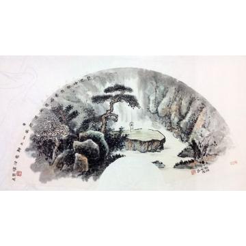 黄银松油画风景黄银松风景画作字画之家