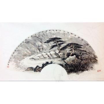 黄银松油画风景黄银松风景画作字画之家