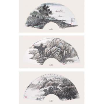黄银松国画山水黄银松山水画作字画之家