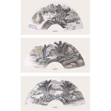 黄银松油画风景黄银松风景画作字画之家