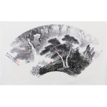 黄银松国画山水黄银松山水画作字画之家