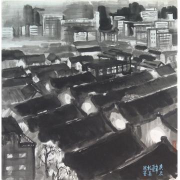 黄银松油画风景无题字画之家