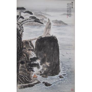 黄银松油画风景无题字画之家