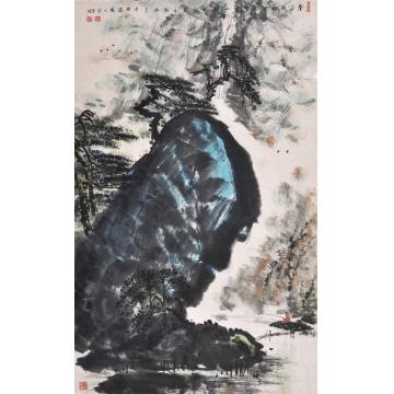 黄银松国画山水山水字画之家