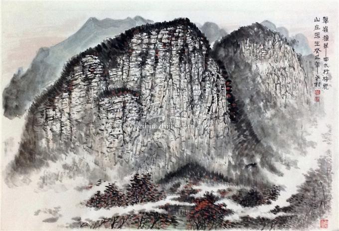 国画家黄银松字画之家