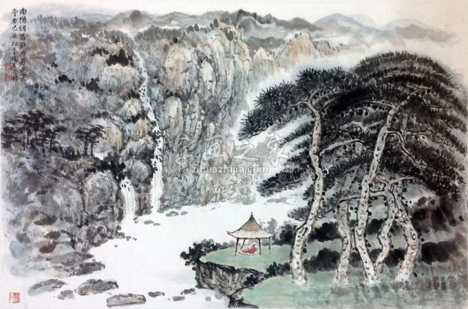国画家黄银松字画之家
