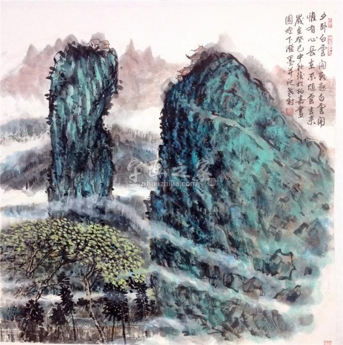 国画家黄银松字画之家