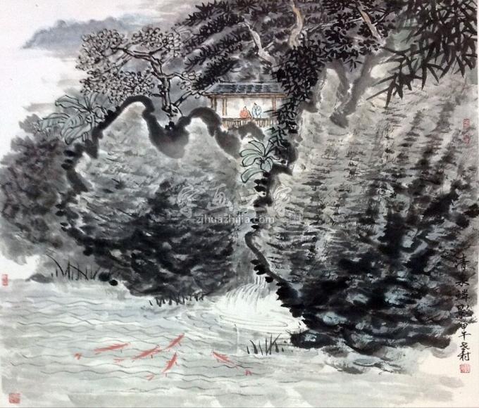 国画家黄银松字画之家