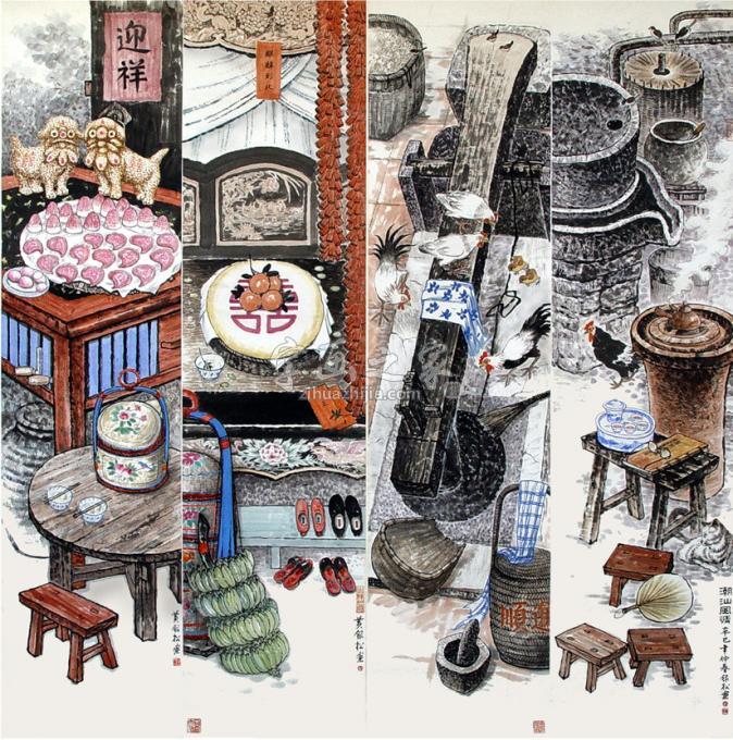 国画家黄银松字画之家