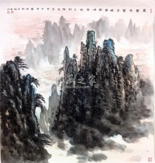 国画家黄银松字画之家