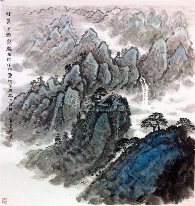 国画家黄银松字画之家