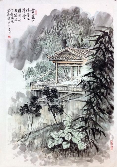 国画家黄银松字画之家