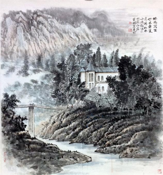 国画家黄银松字画之家