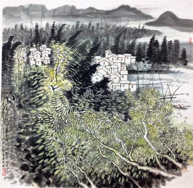 国画家黄银松字画之家