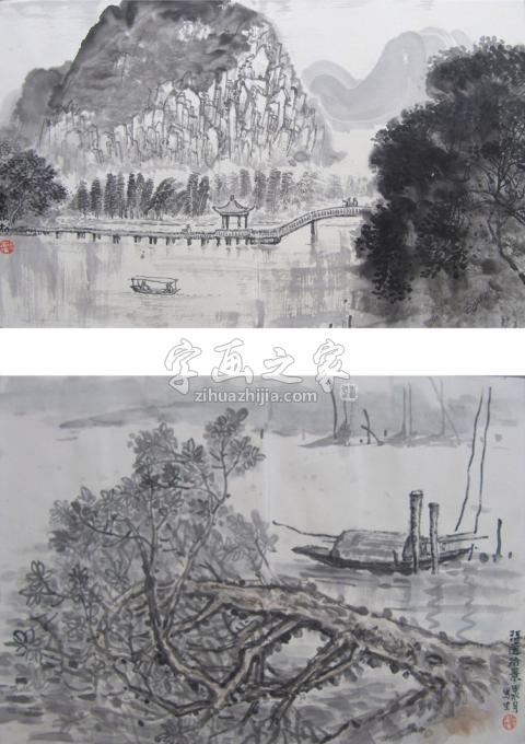 国画家黄银松字画之家