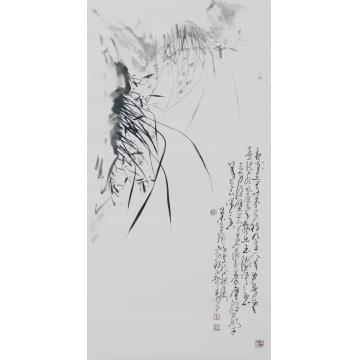 程永利国画花鸟兰石图字画之家