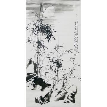 程永利国画花鸟月融竹幽字画之家