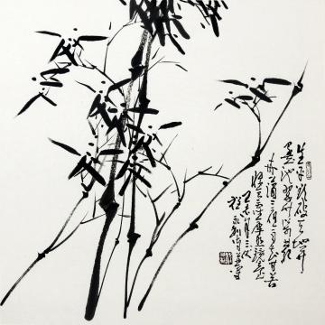 程永利国画花鸟墨竹字画之家