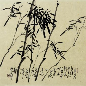 程永利国画花鸟幽林仙道字画之家