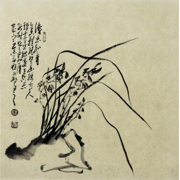 程永利国画花鸟醉春风字画之家