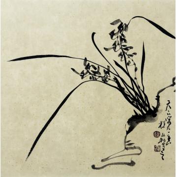 程永利国画花鸟幽兰字画之家