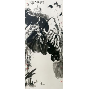 程永利国画花鸟墨荷字画之家